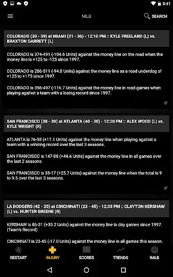 Sports Lines and Odds android App screenshot 4